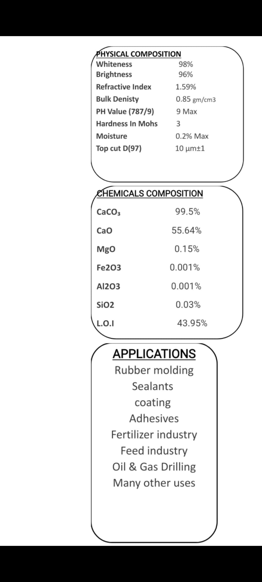 Calcium carbonate